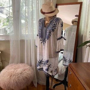 Lila Jo Flare Sleeve Tunic Dress